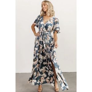 Baltic Born Sicily Satin Maxi Dress